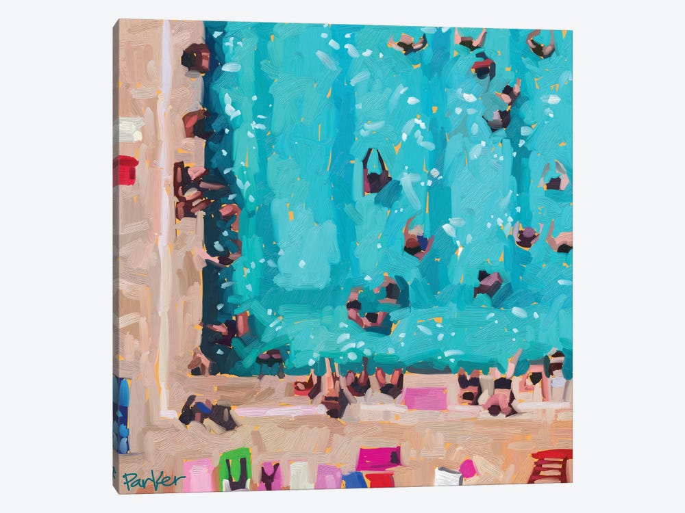 Room In The Pool by Teddi Parker 1-piece Canvas Print