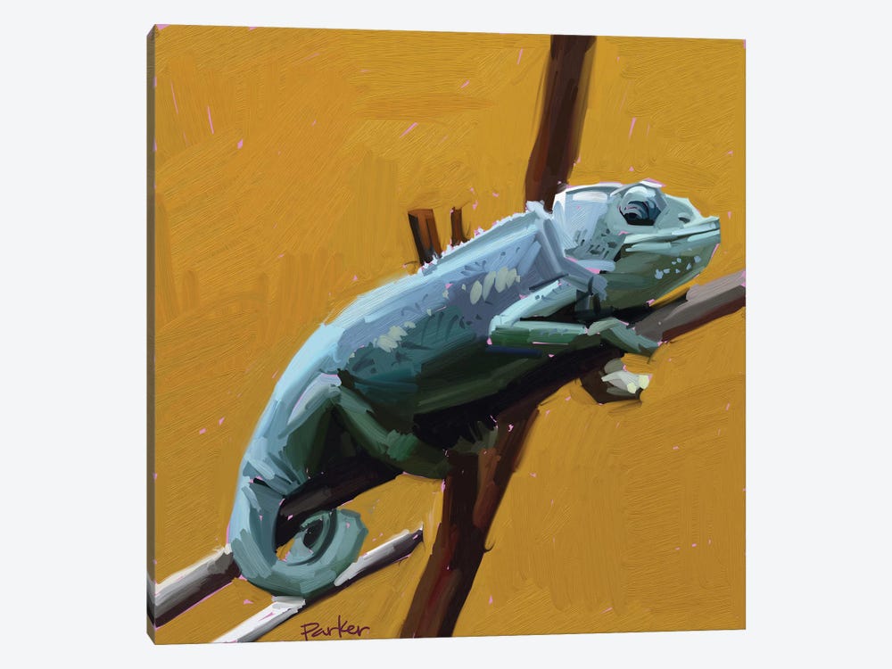 Chameleon by Teddi Parker 1-piece Canvas Art Print
