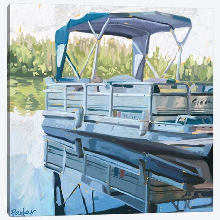 Lake Life Canvas Print #TEP53} by Teddi Parker Canvas Artwork