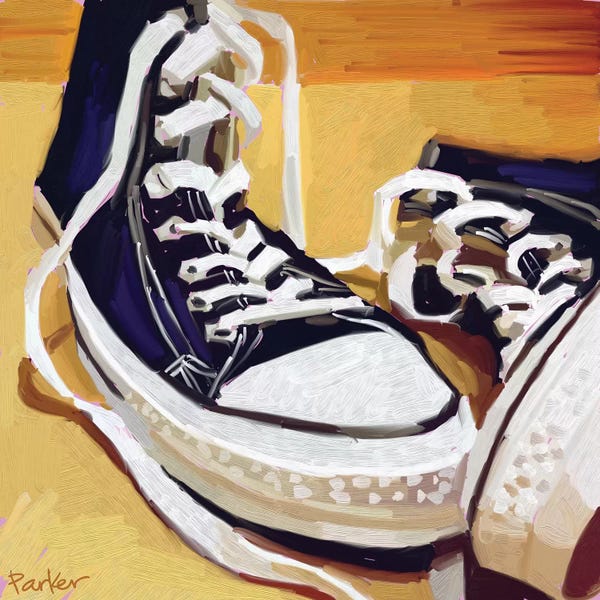 Still Lifes For The Modern World: Chucks by Teddi Parker