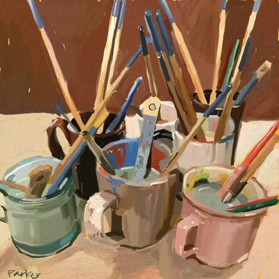 Clean Up by Teddi Parker art print