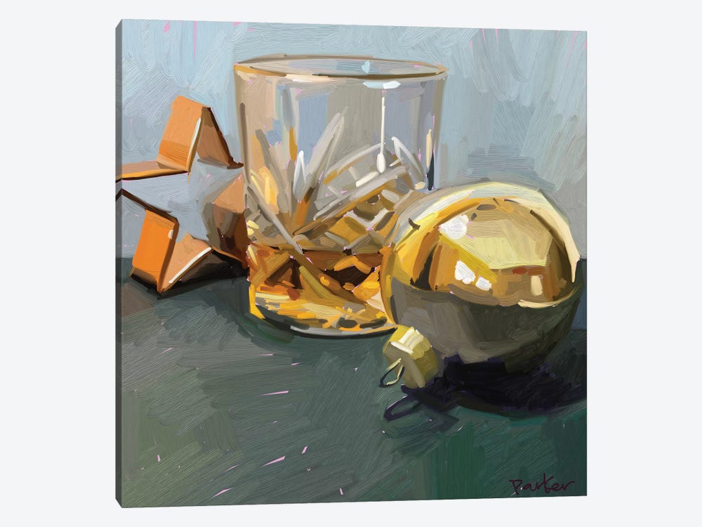 Whisky And Cookies by Teddi Parker 1-piece Art Print