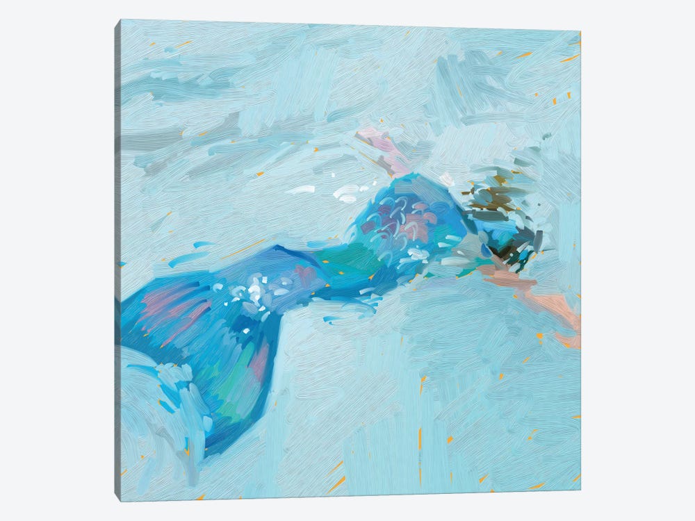 Mermaid Visions by Teddi Parker 1-piece Canvas Print