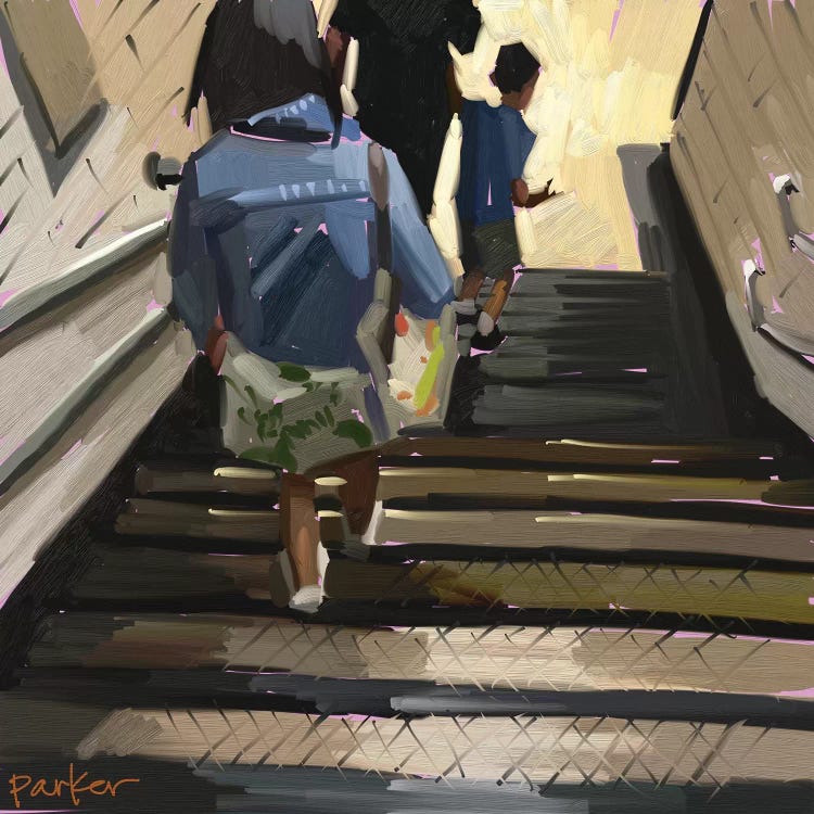The Tube by Teddi Parker wall art