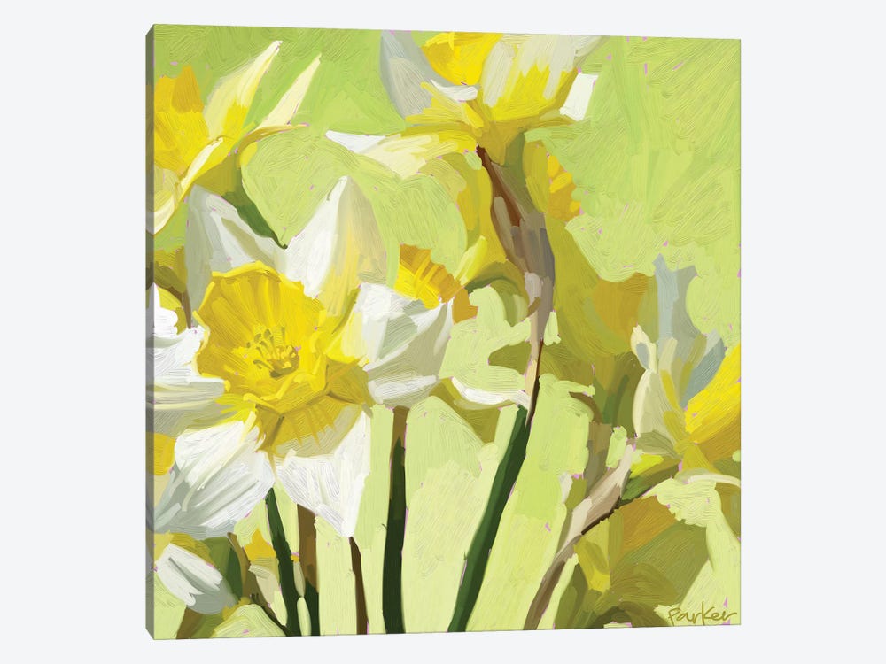 Daffodils by Teddi Parker 1-piece Canvas Artwork
