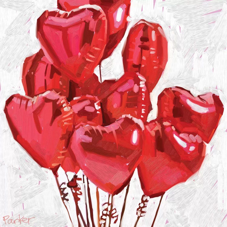 Spread The Love by Teddi Parker wall art