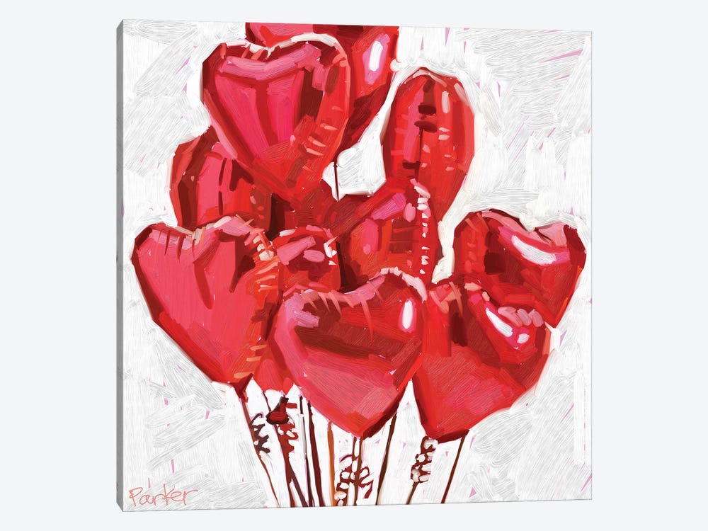 Spread The Love by Teddi Parker 1-piece Canvas Art