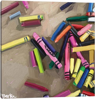 Creativity Is Messy Canvas Art Print - Pre-K & Kindergarten