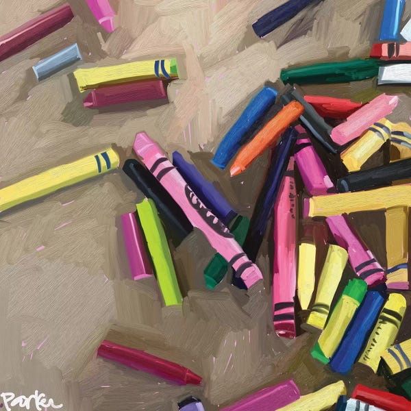 Kids Educational Art: Creativity Is Messy by Teddi Parker