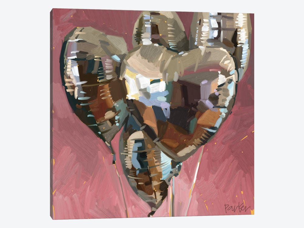Warm Hearts by Teddi Parker 1-piece Canvas Art
