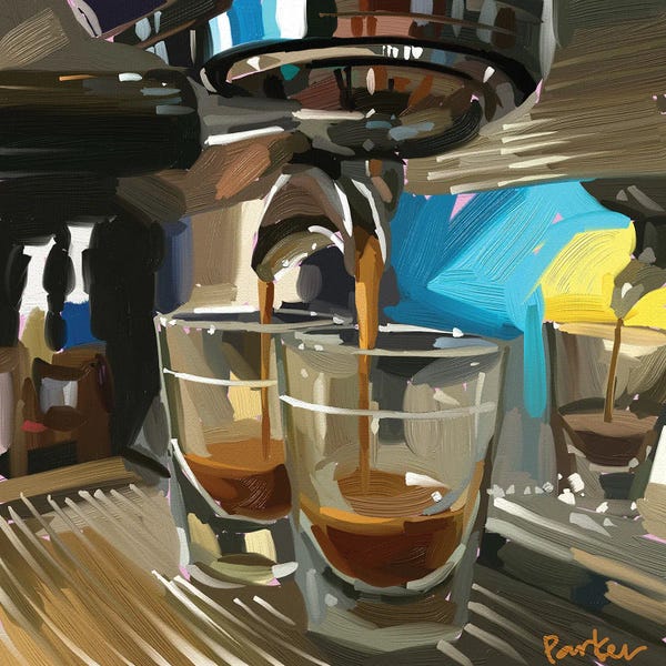 Simple Pleasures: Double Espresso by Teddi Parker