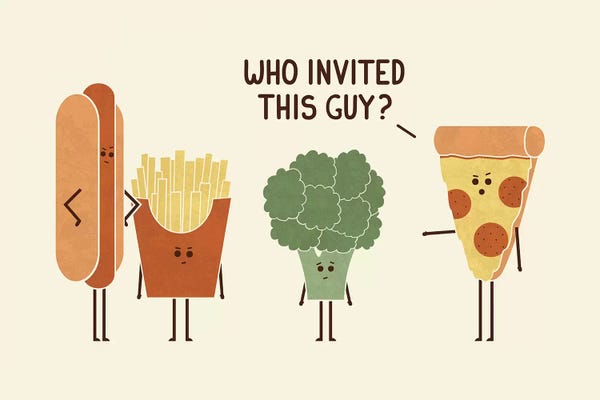 Foodie: Party Crasher by HandsOffMyDinosaur