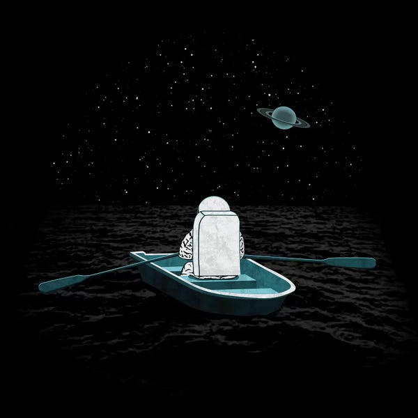 Kids Astronomy & Space Art: Space Odyssey by HandsOffMyDinosaur