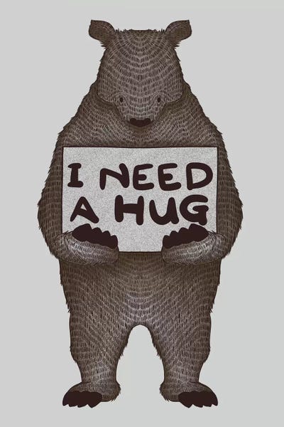 Inspirational Office: I Need A Hug by Tobias Fonseca