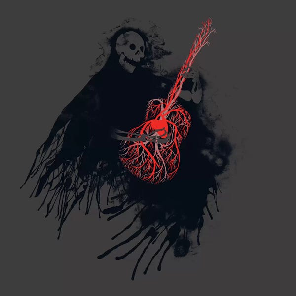 Grim Reaper: Playing With My Heart by Tobias Fonseca