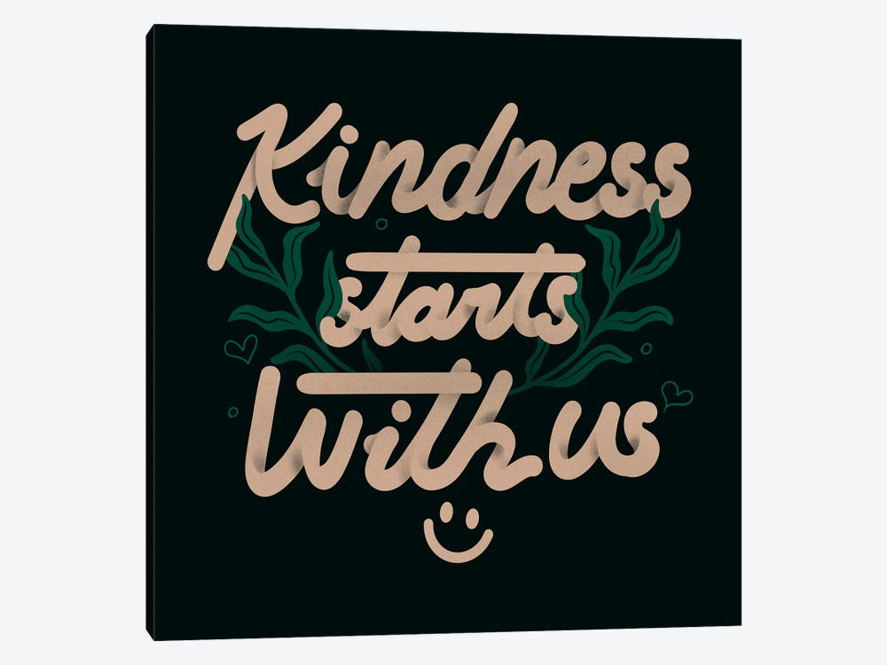 Kindness Starts With Us by Tobias Fonseca 1-piece Canvas Art Print