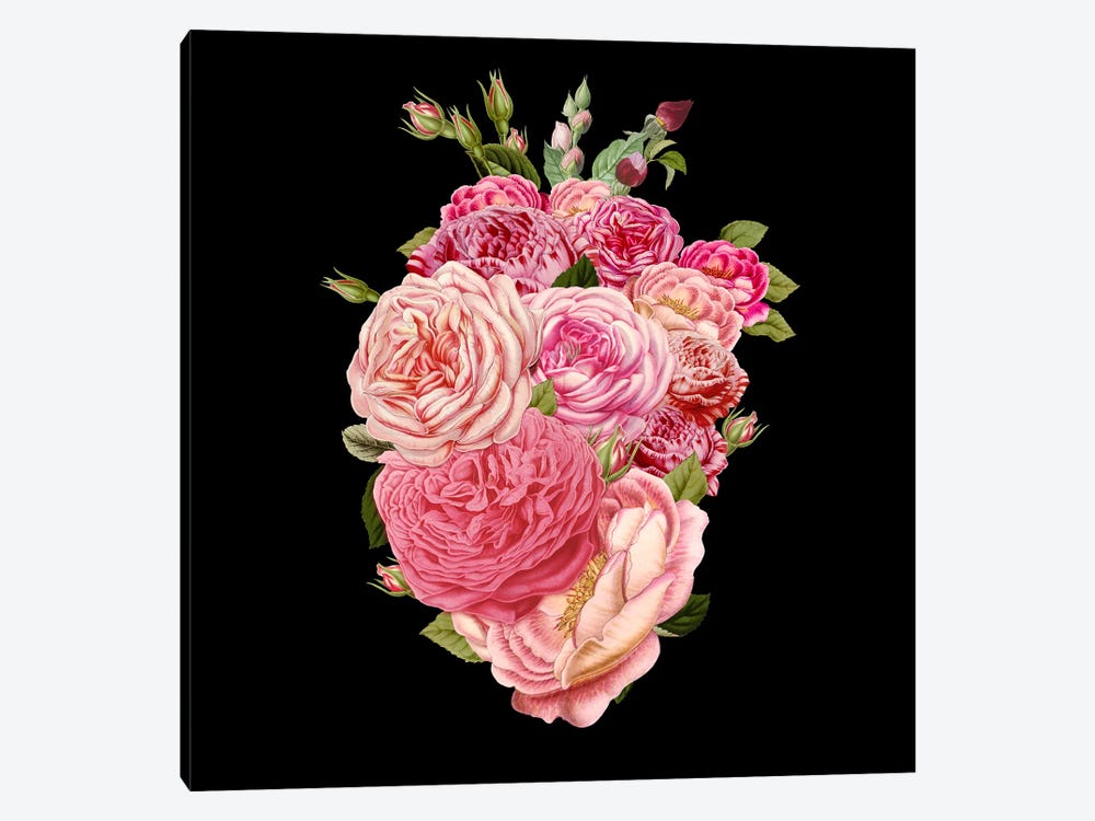 Mothers Heart Roses by Tobias Fonseca 1-piece Canvas Wall Art