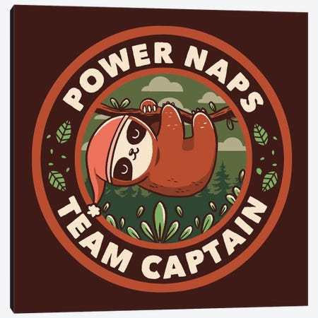 Power Naps Team Captain Canvas Print #TFA1098} by Tobias Fonseca Canvas Art Print