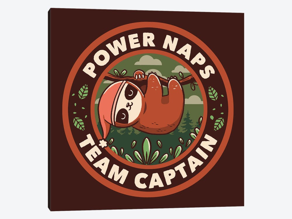 Power Naps Team Captain by Tobias Fonseca 1-piece Art Print