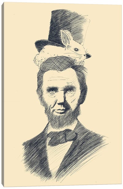 Abraham Kadabraham Canvas Art Print - Abraham Lincoln