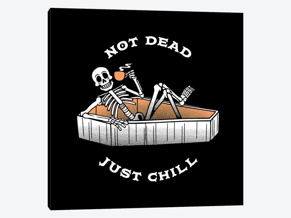 Not Dead, Just Chill by Tobias Fonseca 1-piece Canvas Art Print