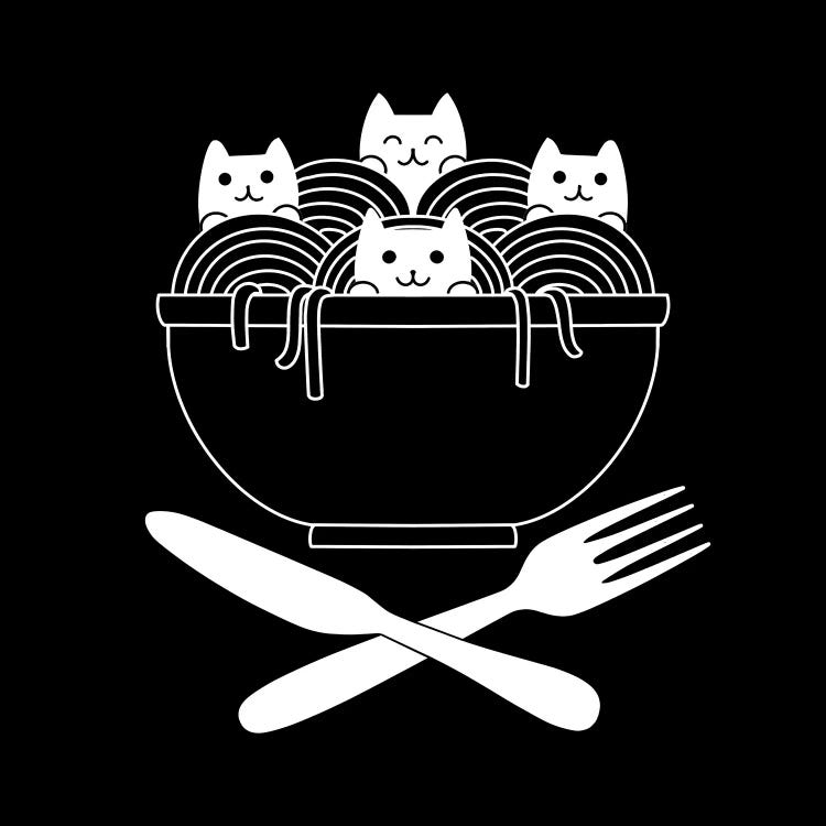 Pasta Cats Ramen Spaghetti