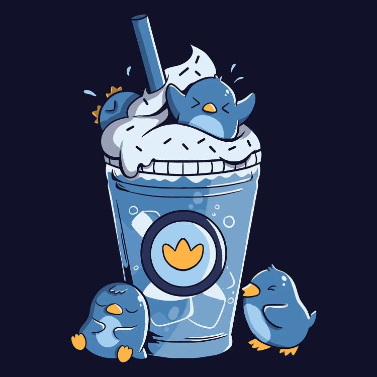 Penguin Iced Coffee