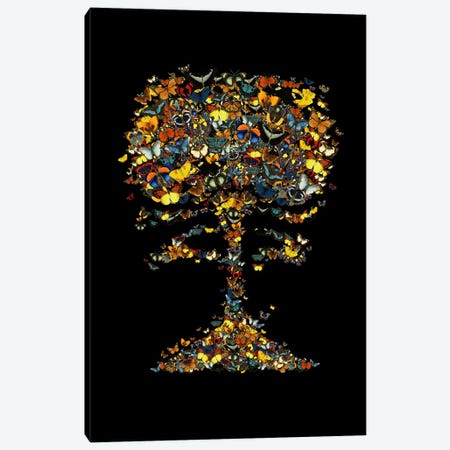 Atomic Butterfly Canvas Print #TFA114} by Tobias Fonseca Canvas Artwork