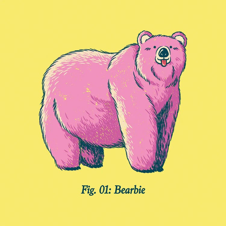 Bearbie Pink Bear