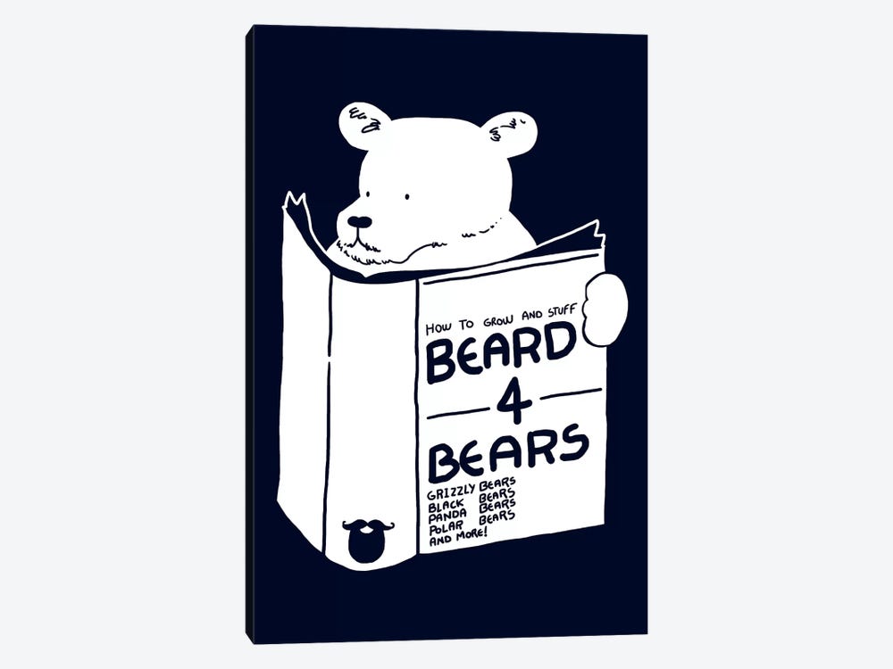 Beard For Bears by Tobias Fonseca 1-piece Art Print