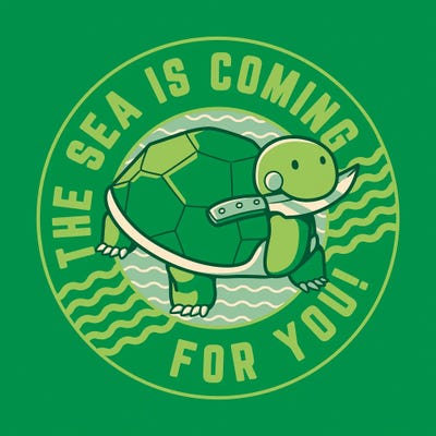 The Sea Is Coming For You by Tobias Fonseca canvas print