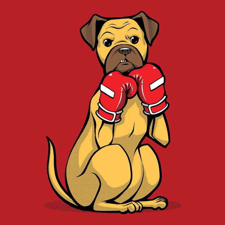Boxing Boxer by Tobias Fonseca wall art