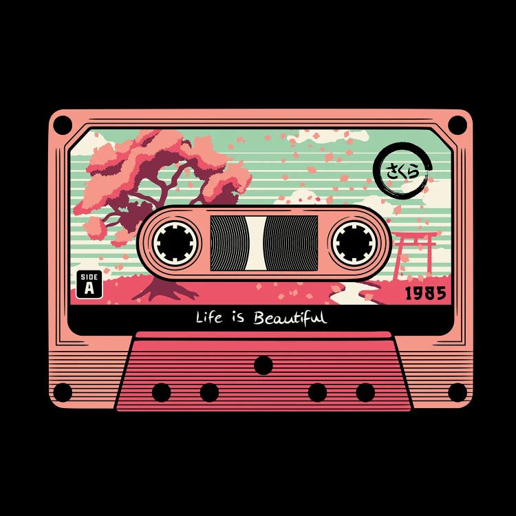 Life Is Beautiful Sakura Tape