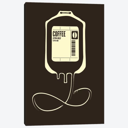 Coffee Transfusion Canvas Print #TFA129} by Tobias Fonseca Canvas Art