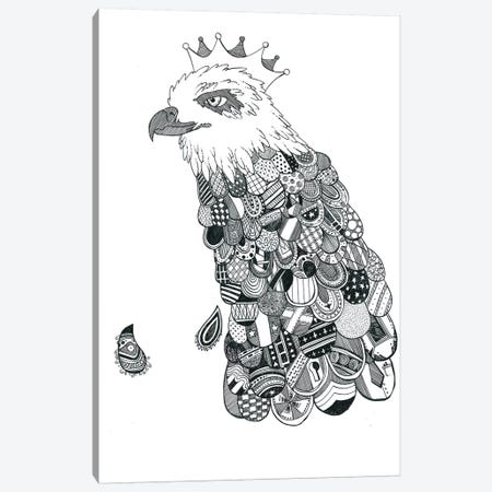 Eagle King Canvas Print #TFA139} by Tobias Fonseca Canvas Print