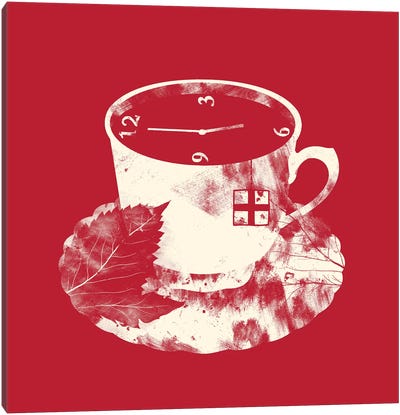 English Tea Canvas Art Print - Coffee Art