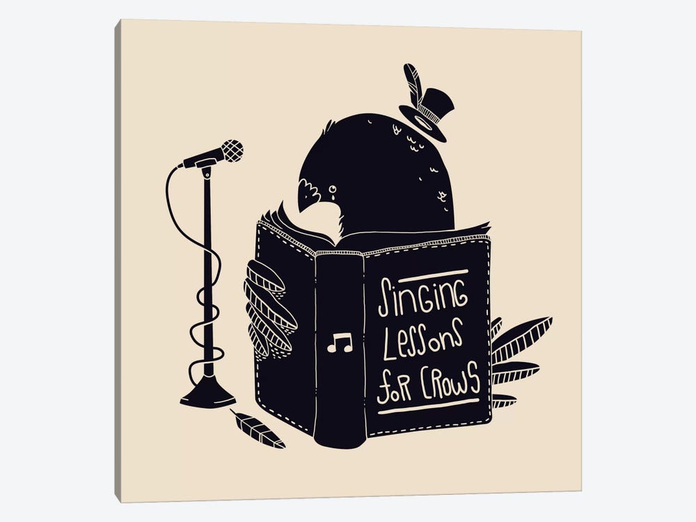 Singing Lessons by Tobias Fonseca 1-piece Art Print