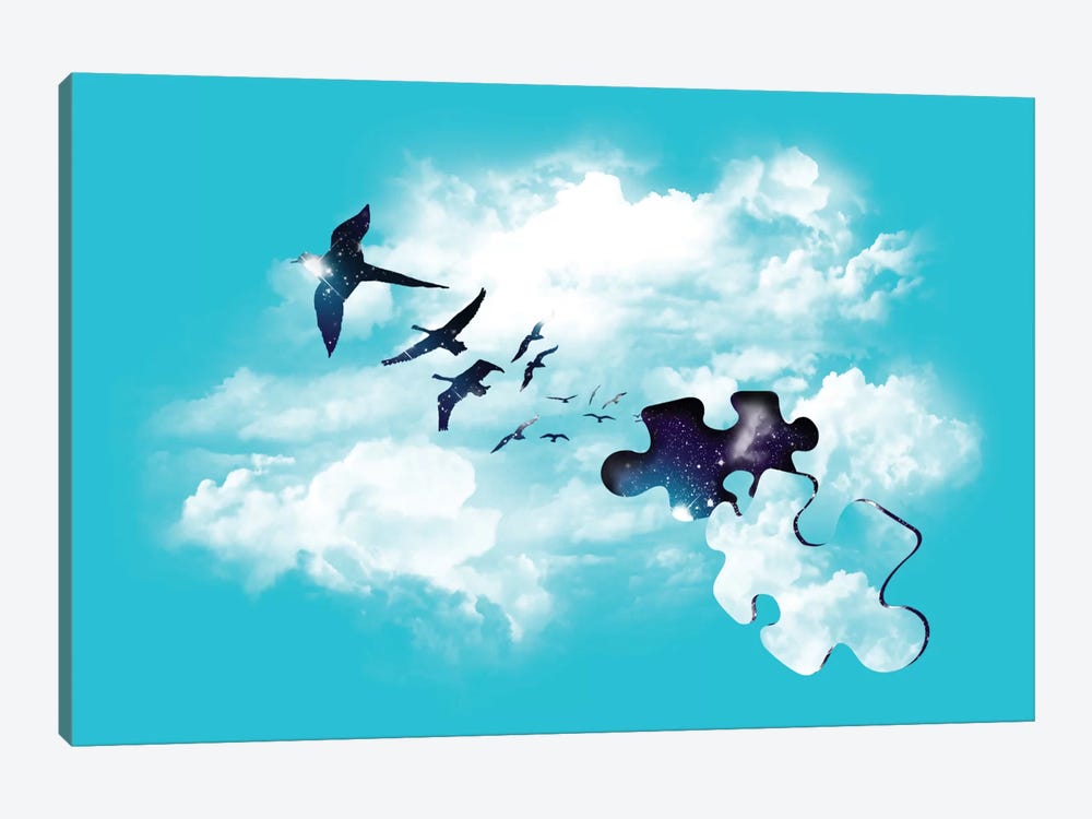 Sky Is Fallin' by Tobias Fonseca 1-piece Canvas Art