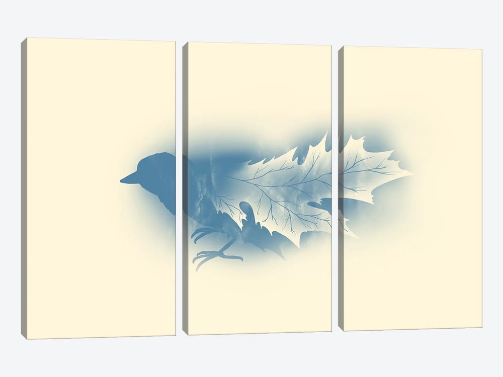 Leaves by Tobias Fonseca 3-piece Canvas Print