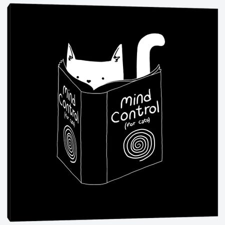 Mind Control For Cats Canvas Print #TFA195} by Tobias Fonseca Canvas Art