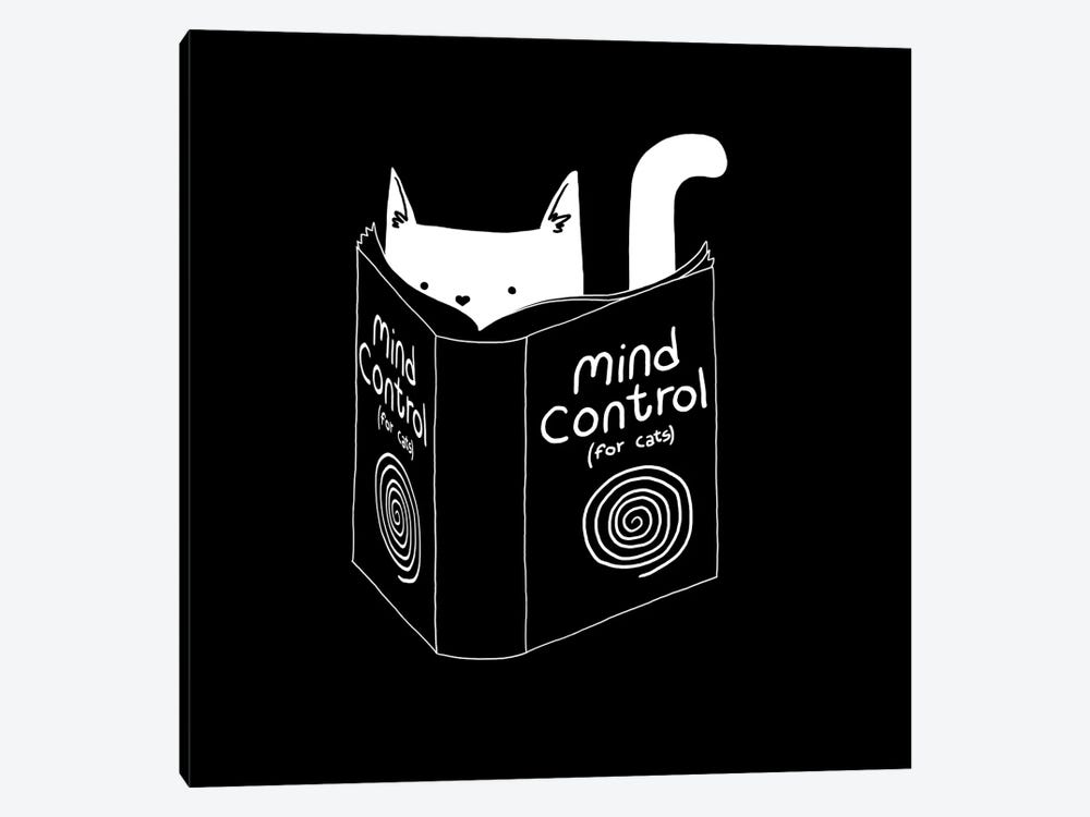Mind Control For Cats by Tobias Fonseca 1-piece Canvas Wall Art