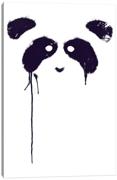 Panda Canvas Art Print - Tobias Fonseca