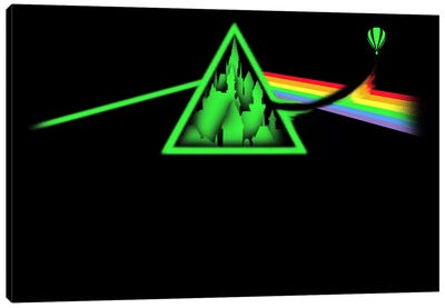 Scape From Oz Canvas Art Print - Pink Floyd