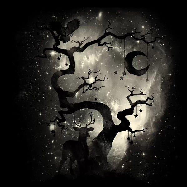 Kids Astronomy & Space Art: Stardust Forest by Tobias Fonseca