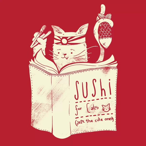 Literature: Sushi For Cats by Tobias Fonseca