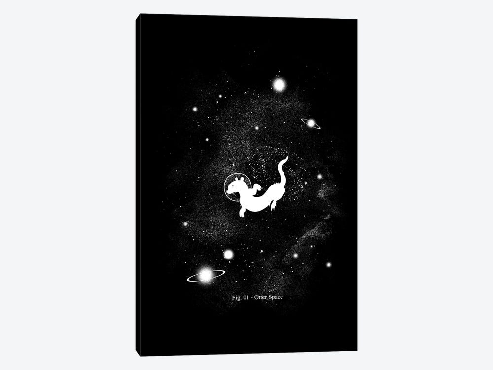 The Otter Space by Tobias Fonseca 1-piece Canvas Print