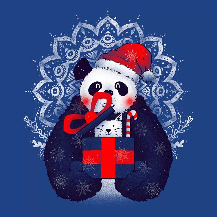 X-mas Panda by Tobias Fonseca wall art