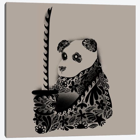 Yakuza Panda Canvas Print #TFA275} by Tobias Fonseca Canvas Art Print