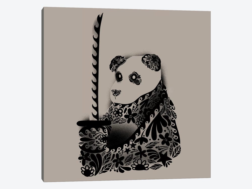 Yakuza Panda by Tobias Fonseca 1-piece Canvas Artwork