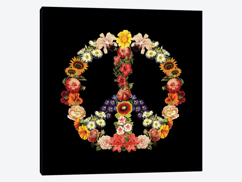 Flower Power, Square by Tobias Fonseca 1-piece Canvas Art
